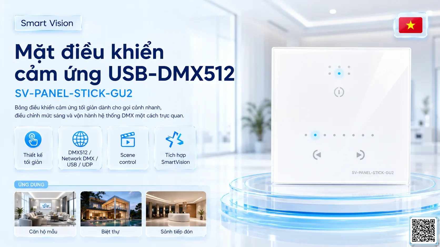 SV-PANEL-STICK-GU2 SV-PANEL-STICK-GU2 USB-DMX512 Touch Panel Bộ điều khiển DMX, Nhạc nước DMX, Đèn DMX, Bơm DMX, hệ thống ánh sáng DMX