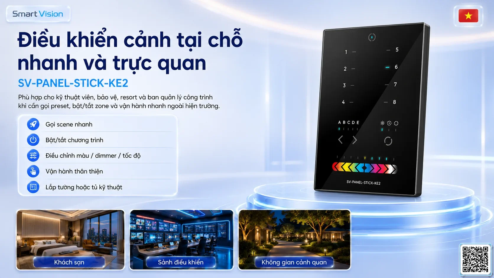 SV-PANEL-STICK-KE2 SV-PANEL-STICK-KE2 Network / USB-DMX Touch Panel Bộ điều khiển DMX, Nhạc nước DMX, Đèn DMX, Bơm DMX, hệ thống ánh sáng DMX