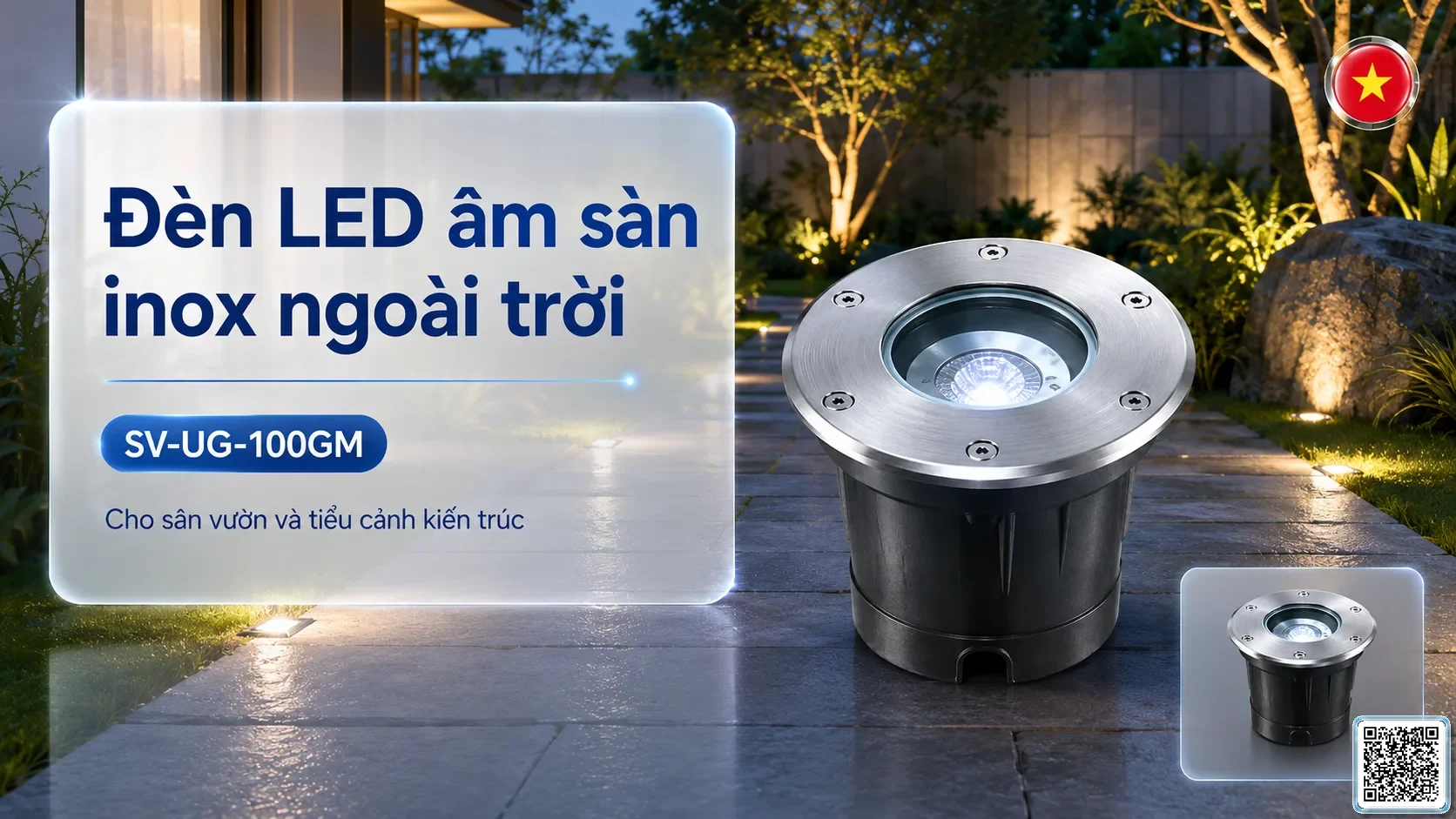 SV-UG-100GM SV-UG-100GM Stainless Steel LED Underground Light thông số kỹ thuật thiết bị đèn âm nước cho đài phun nước, nhạc nước nghệ thuật SV-UG-100GM SV-UG-100GM Stainless Steel LED Underground Light thông số kỹ thuật thiết bị đèn âm nước cho đài phun nước, nhạc nước nghệ thuật