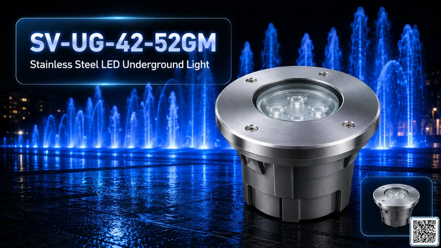 SV-UG-42-52GM Main / Hero image SmartVision water show equipment