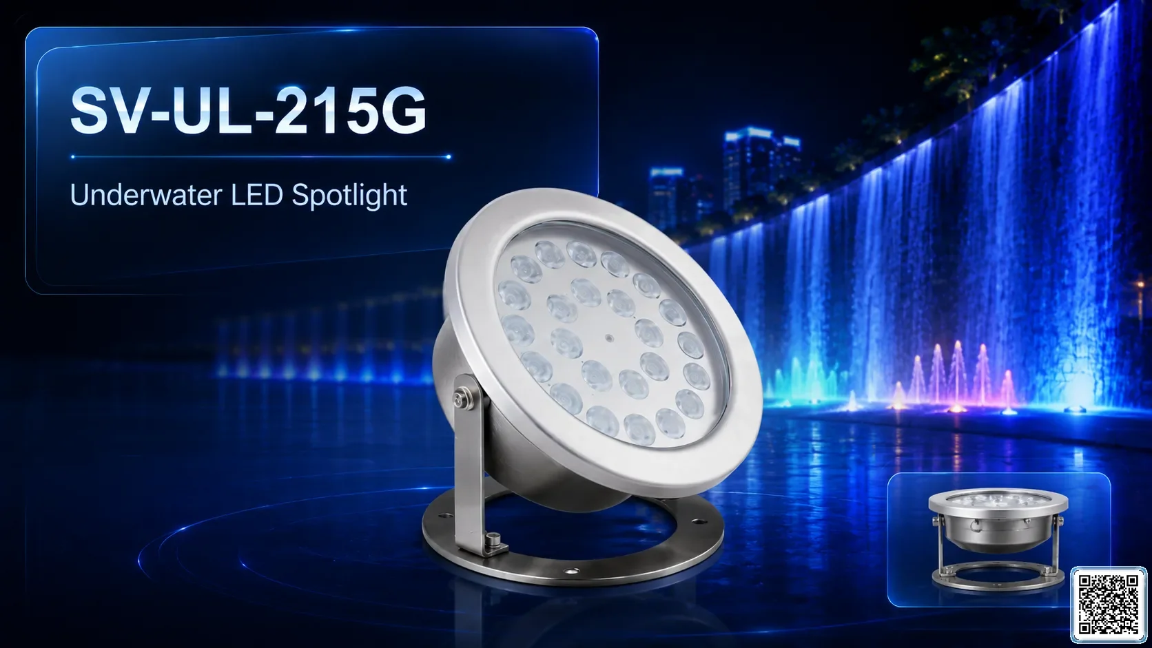 SV-UL-215G Underwater LED Spotlight