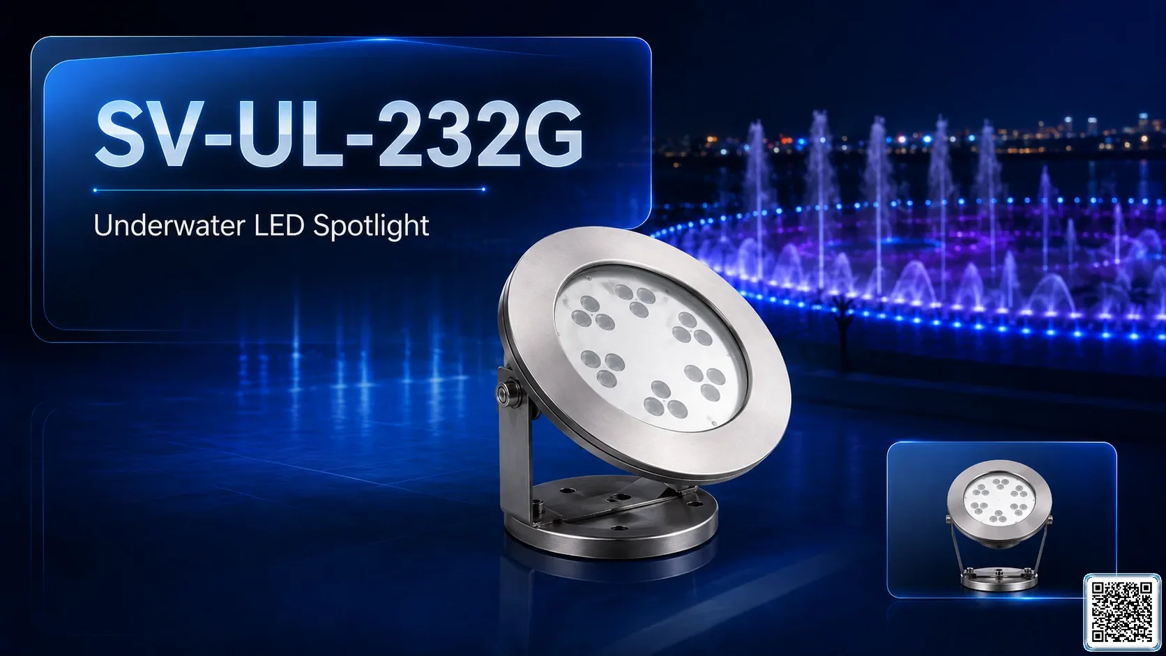 SV-UL-232G Underwater LED Spotlight