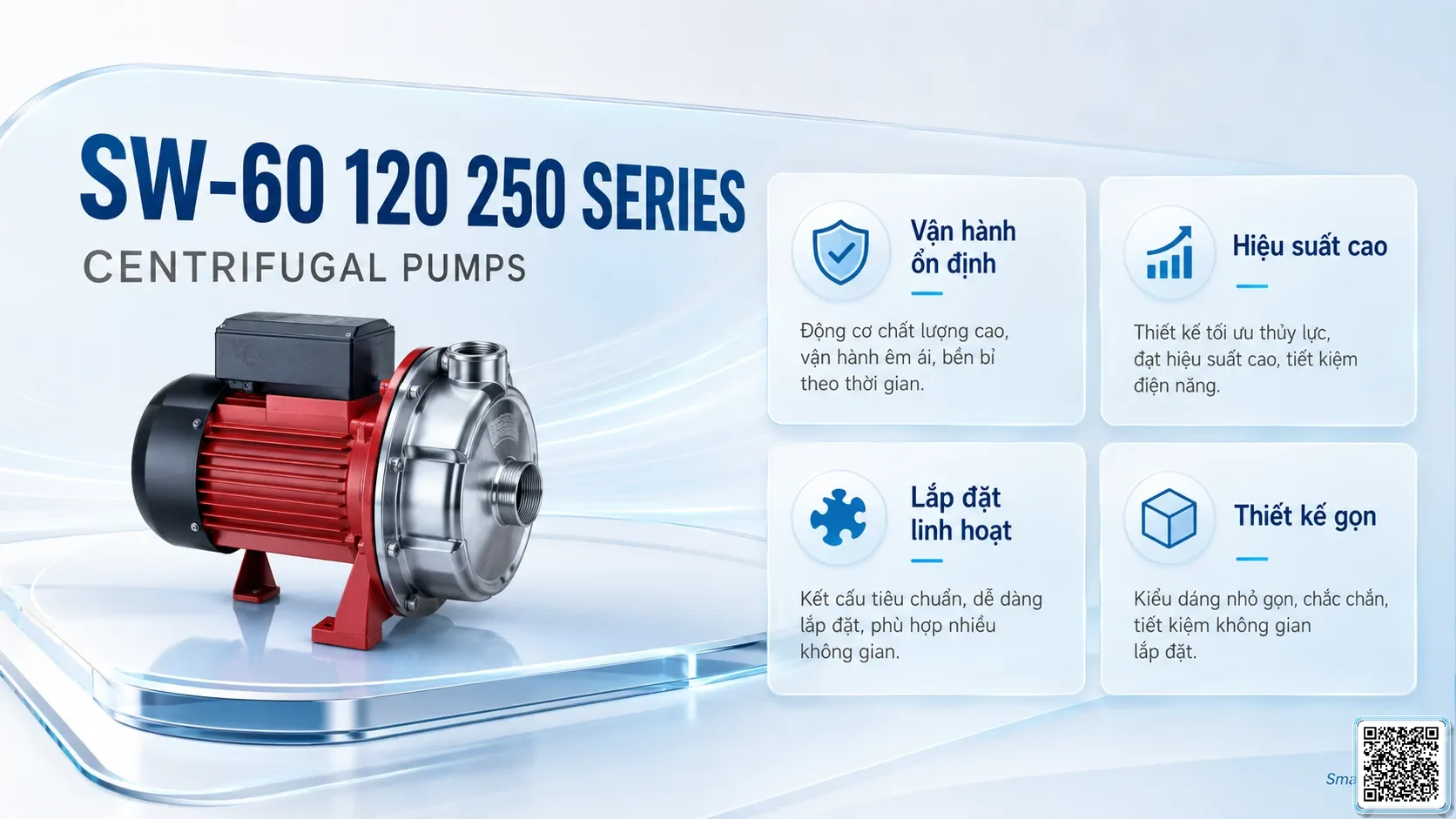 SW-60/120/250 SW-60/120/250 Series Stainless Steel Centrifugal Pump Taiwan Pumps, Bơm Đài Loan nhập khẩu