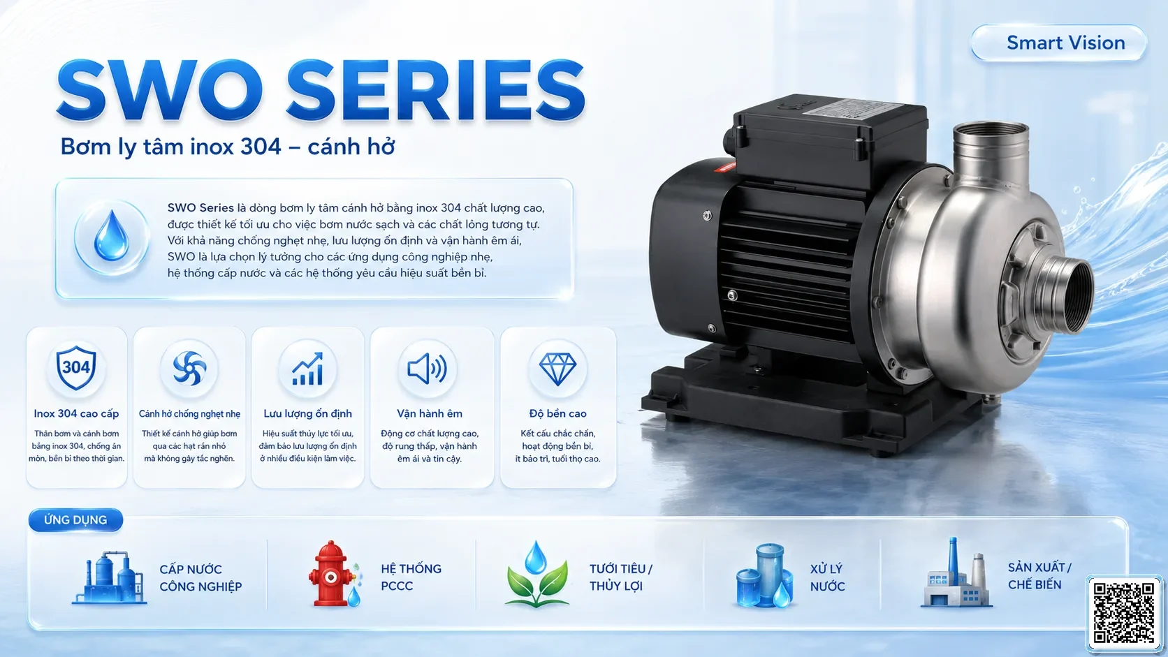 SWO SWO Series Open Impeller Centrifugal Pump Catalogue Taiwan Pumps, Bơm Đài Loan nhập khẩu