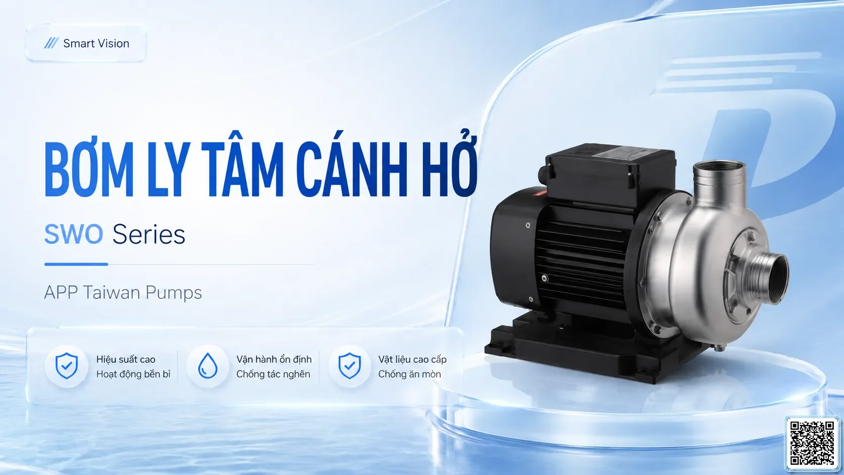 SWO Series – Bơm ly tâm / đa tầng cánh