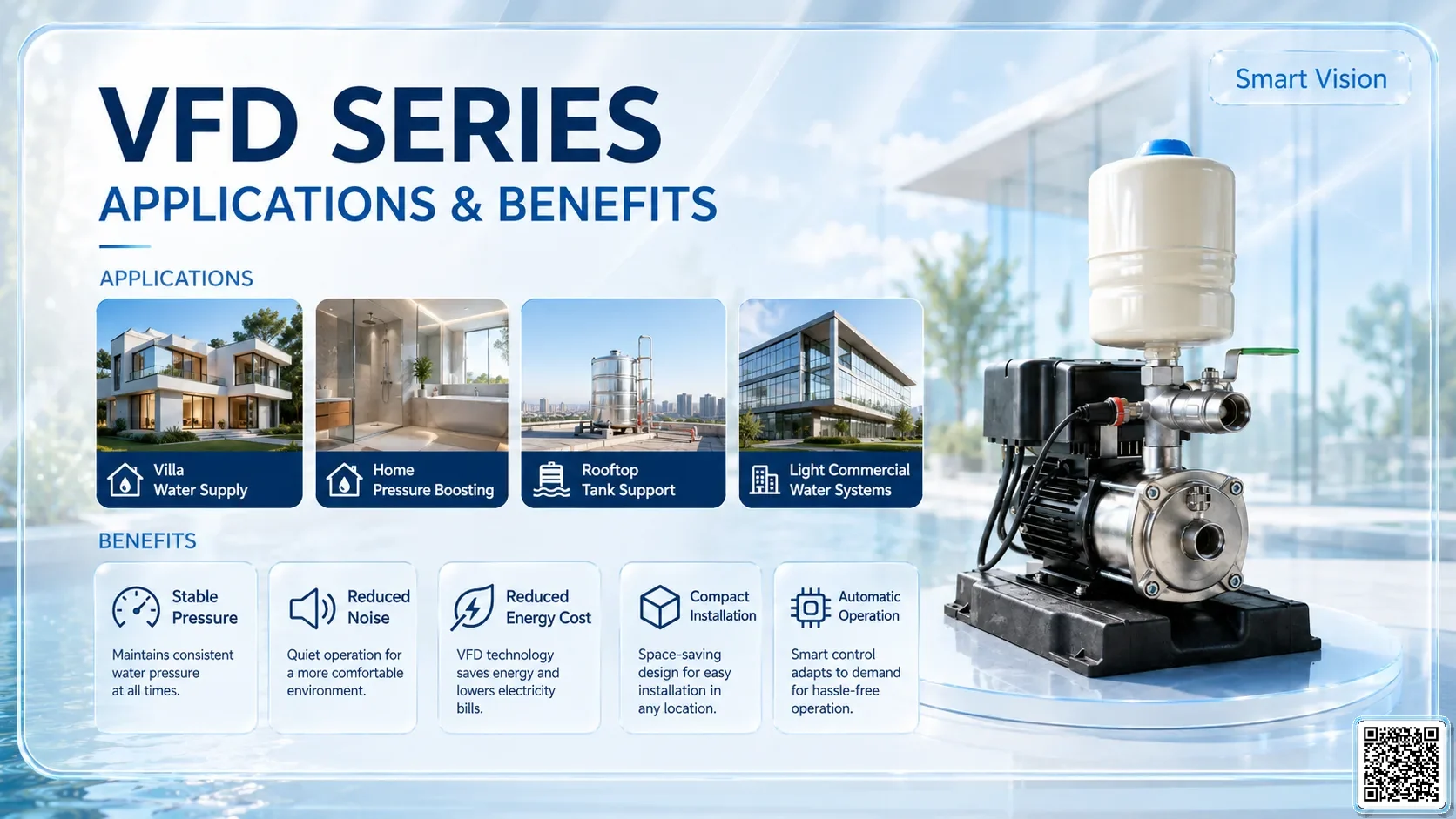 VFD VFD Series Inverter Pumps Bơm Đài Loan - App Pumps