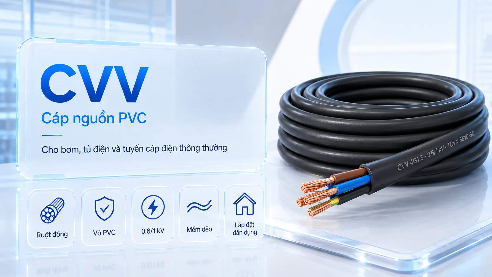 CADIVI CVV Low-Voltage Power Cable