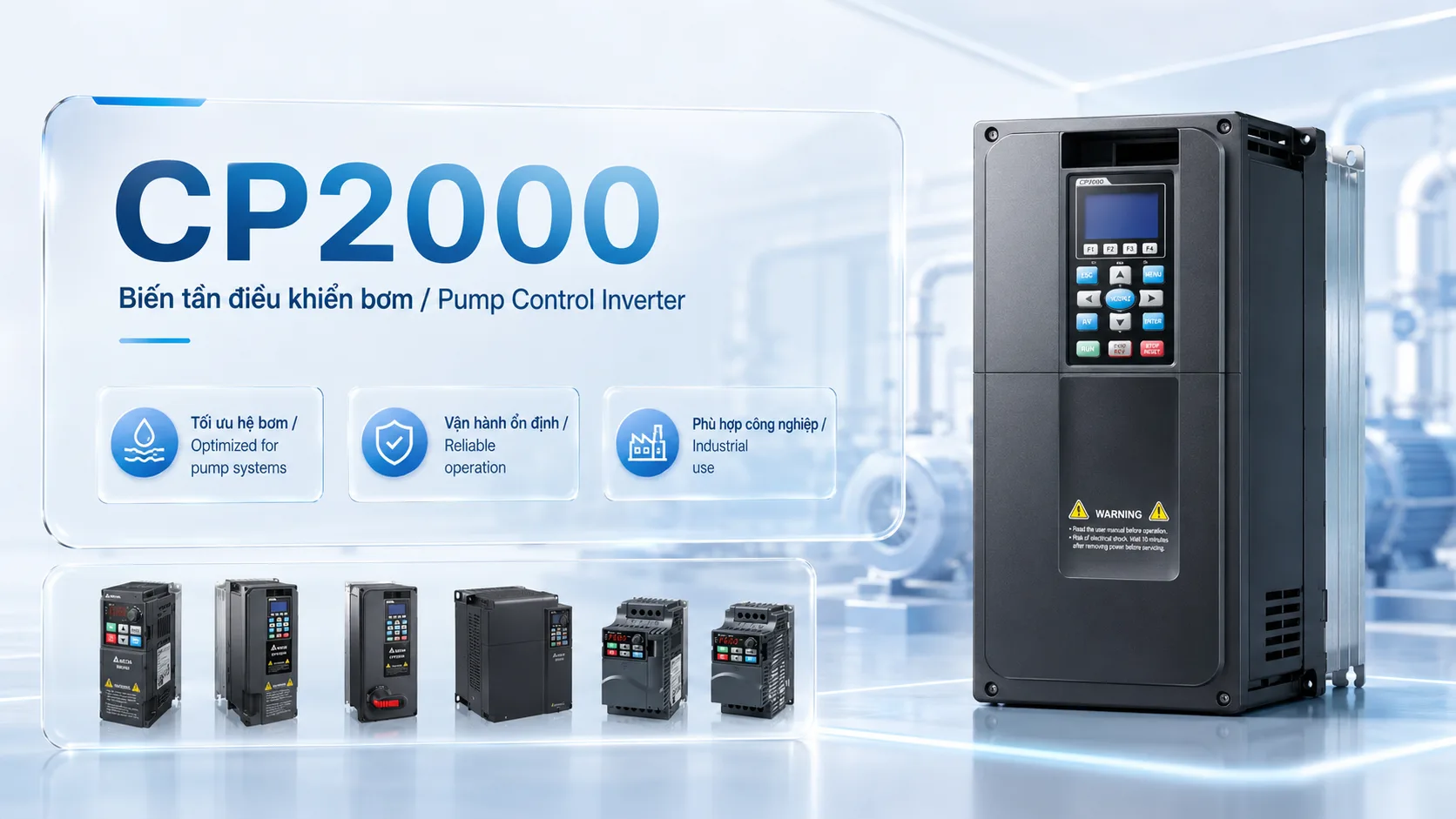 Delta CP2000 Pump and Fan Drive