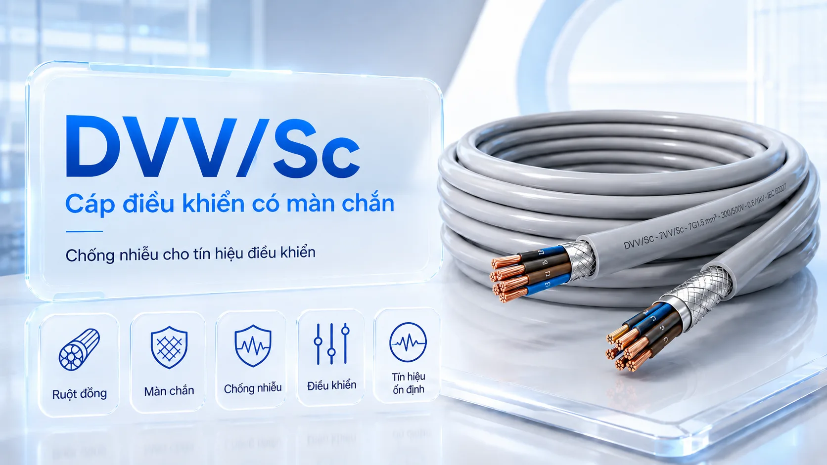 CADIVI DVV/Sc Shielded Control Cable