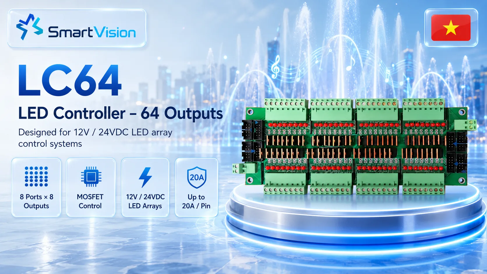 Lc64 Led Controller 64 Output hero 1 Lc64 Led Controller 64 Output hero 1