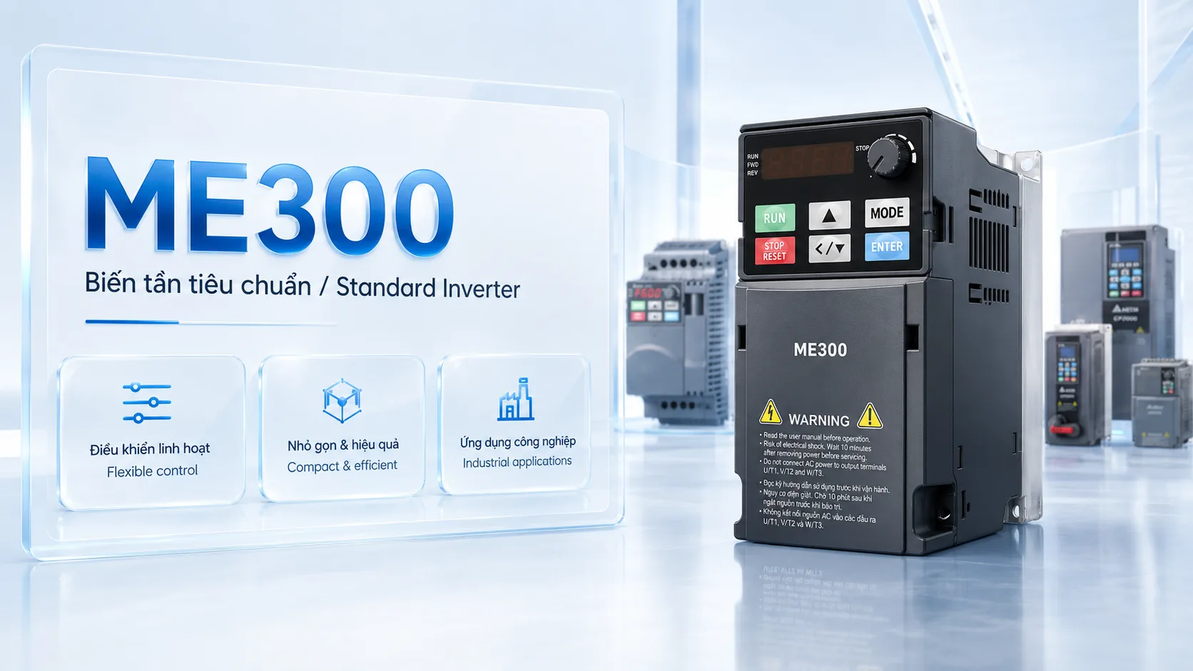ME300 Delta ME300 Variable Frequency Drive Biến tần Delta ME300 Delta ME300 Variable Frequency Drive Biến tần Delta
