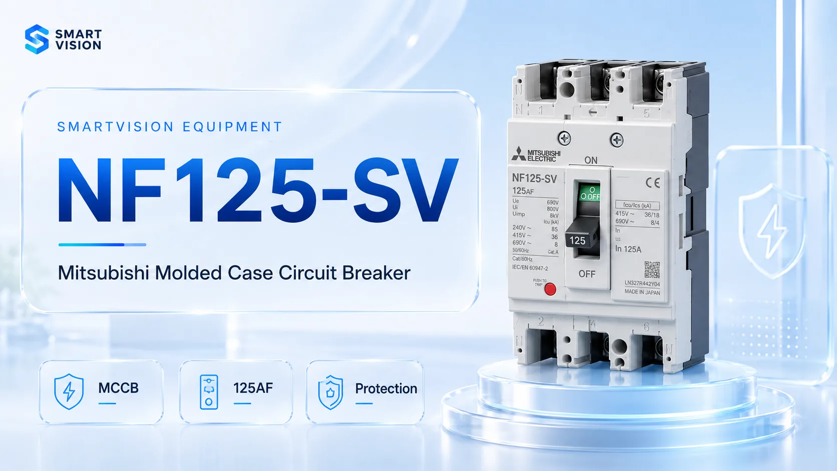 NF125-SV Mitsubishi NF125-SV MCCB Thiết bị điện Mitsubishi