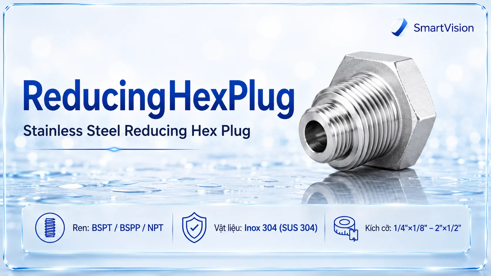 ReducingHexPlug ReducingHexPlug Ống và phụ kiện Inox 304