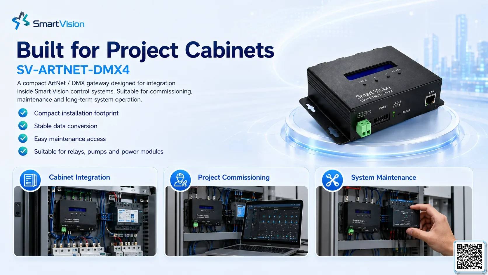 SV-ARTNET-DMX4 SV-ARTNET-DMX4 4-Port ArtNet-DMX Converter DMX Controller, DMX fountain, DMX Nozzle, DMX Pumps, DMX software, DMX Lighting