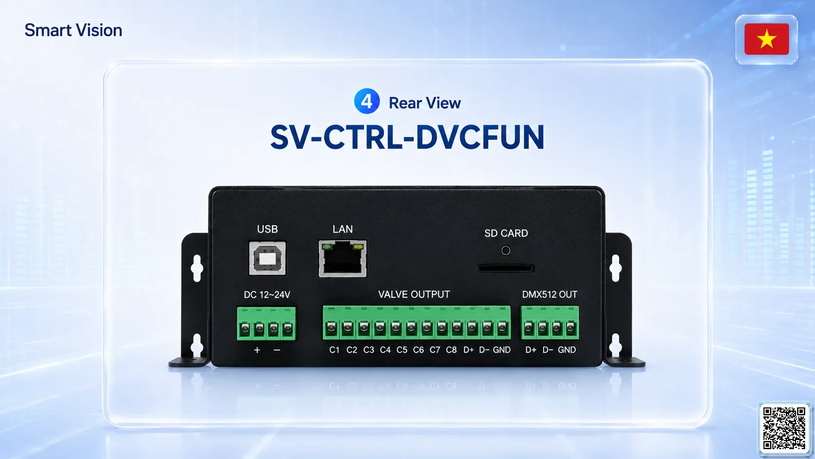 SV-CTRL-DVCFUN SV-CTRL-DVCFUN USB-DMX512 Software Console DMX Controller, DMX fountain, DMX Nozzle, DMX Pumps, DMX software, DMX Lighting