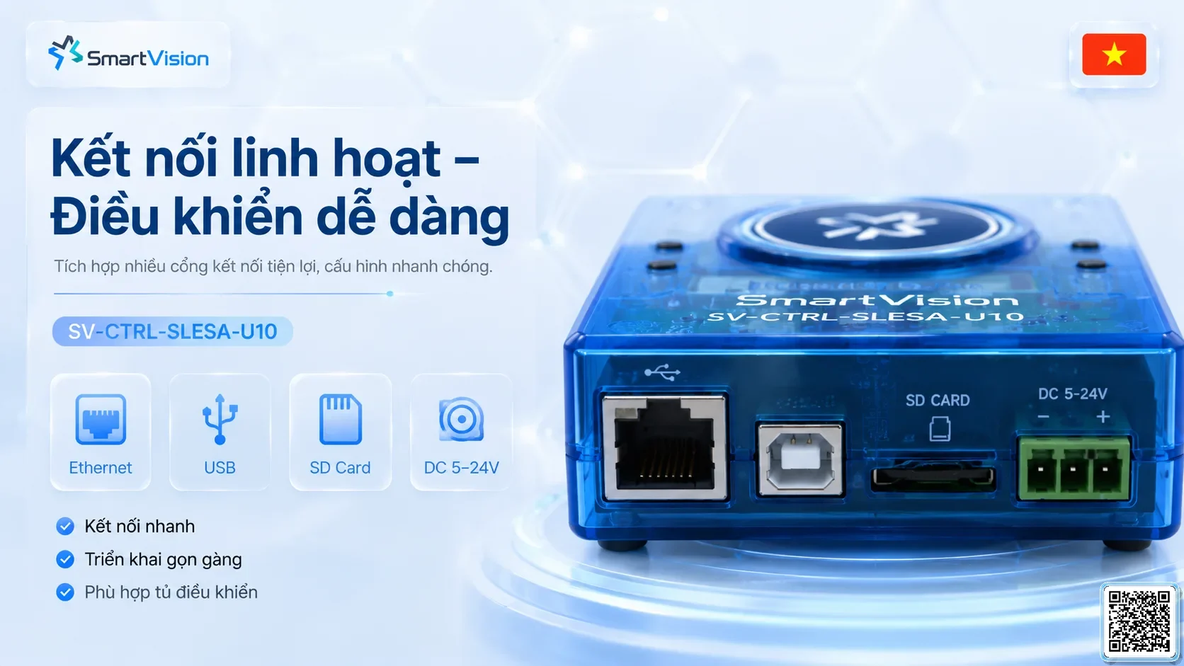 SV-CTRL-SLESA-U10 SV-CTRL-SLESA-U10 WiFi / USB-DMX Controller Bộ điều khiển DMX, Nhạc nước DMX, Đèn DMX, Bơm DMX, hệ thống ánh sáng DMX
