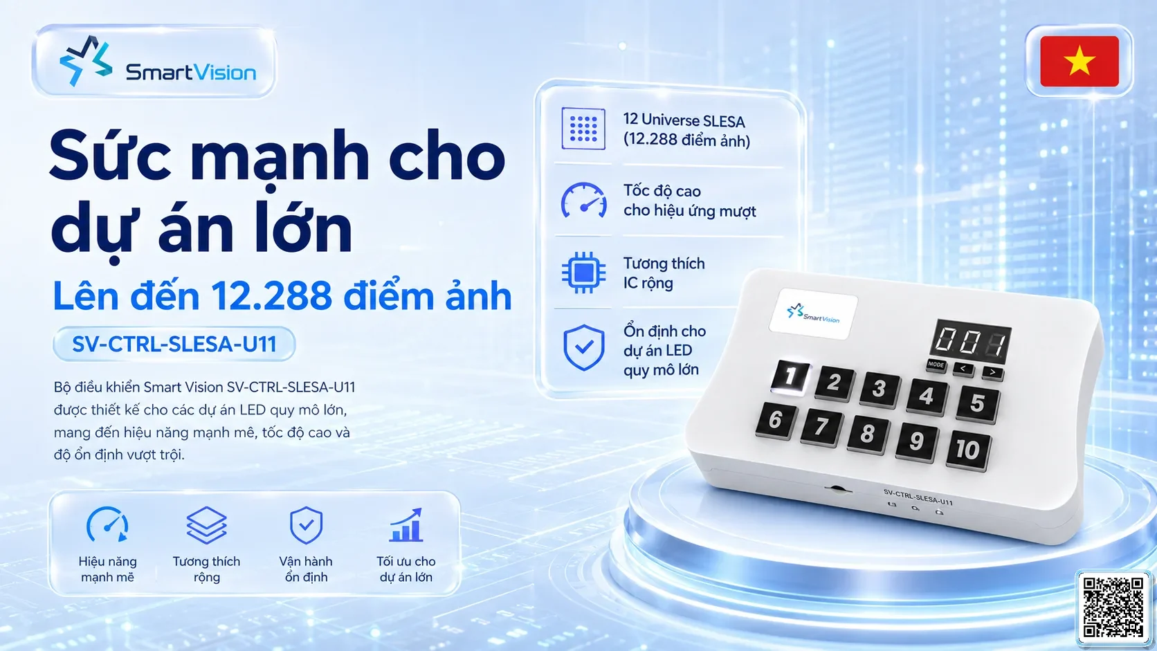 SV-CTRL-SLESA-U11 SV-CTRL-SLESA-U11 Network / USB-DMX Controller Bộ điều khiển DMX, Nhạc nước DMX, Đèn DMX, Bơm DMX, hệ thống ánh sáng DMX