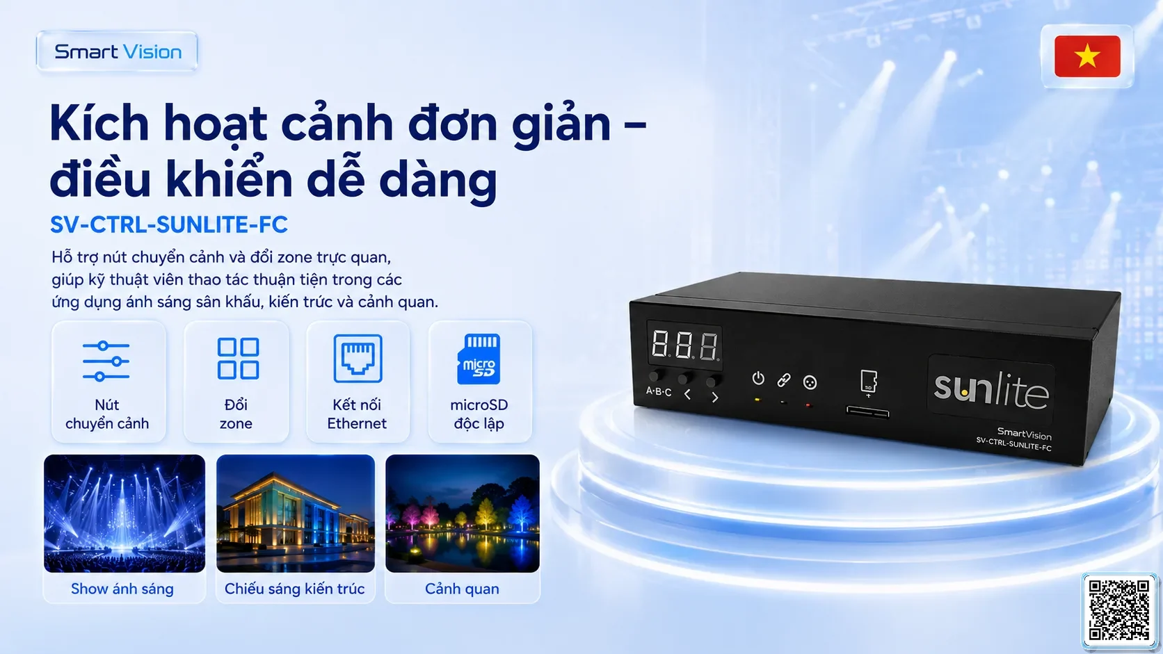 SV-CTRL-SUNLITE-EC SV-CTRL-SUNLITE-EC Network / USB-DMX Standalone Console Bộ điều khiển DMX, Nhạc nước DMX, Đèn DMX, Bơm DMX, hệ thống ánh sáng DMX