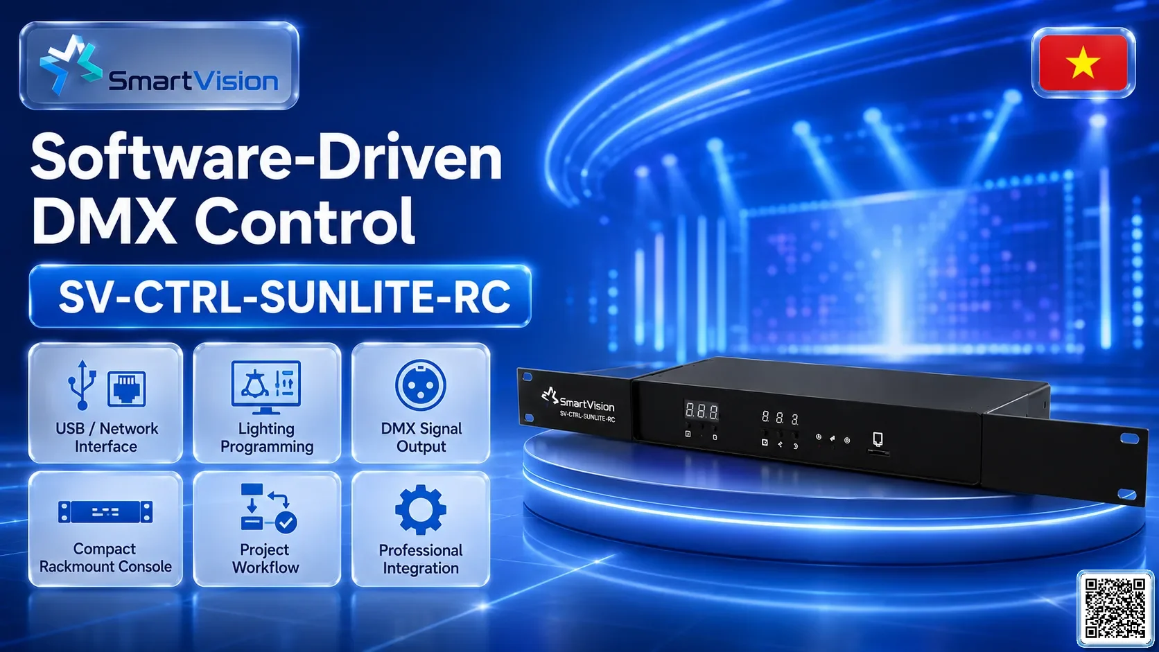 SV-CTRL-SUNLITE-RC SV-CTRL-SUNLITE-RC Network / USB-DMX Lighting Console DMX Controller, DMX fountain, DMX Nozzle, DMX Pumps, DMX software, DMX Lighting