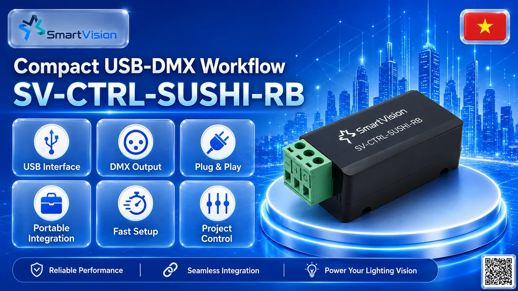 SV-CTRL-SUSHI-RB SV-CTRL-SUSHI-RB USB-DMX512 Controller DMX Controller, DMX fountain, DMX Nozzle, DMX Pumps, DMX software, DMX Lighting