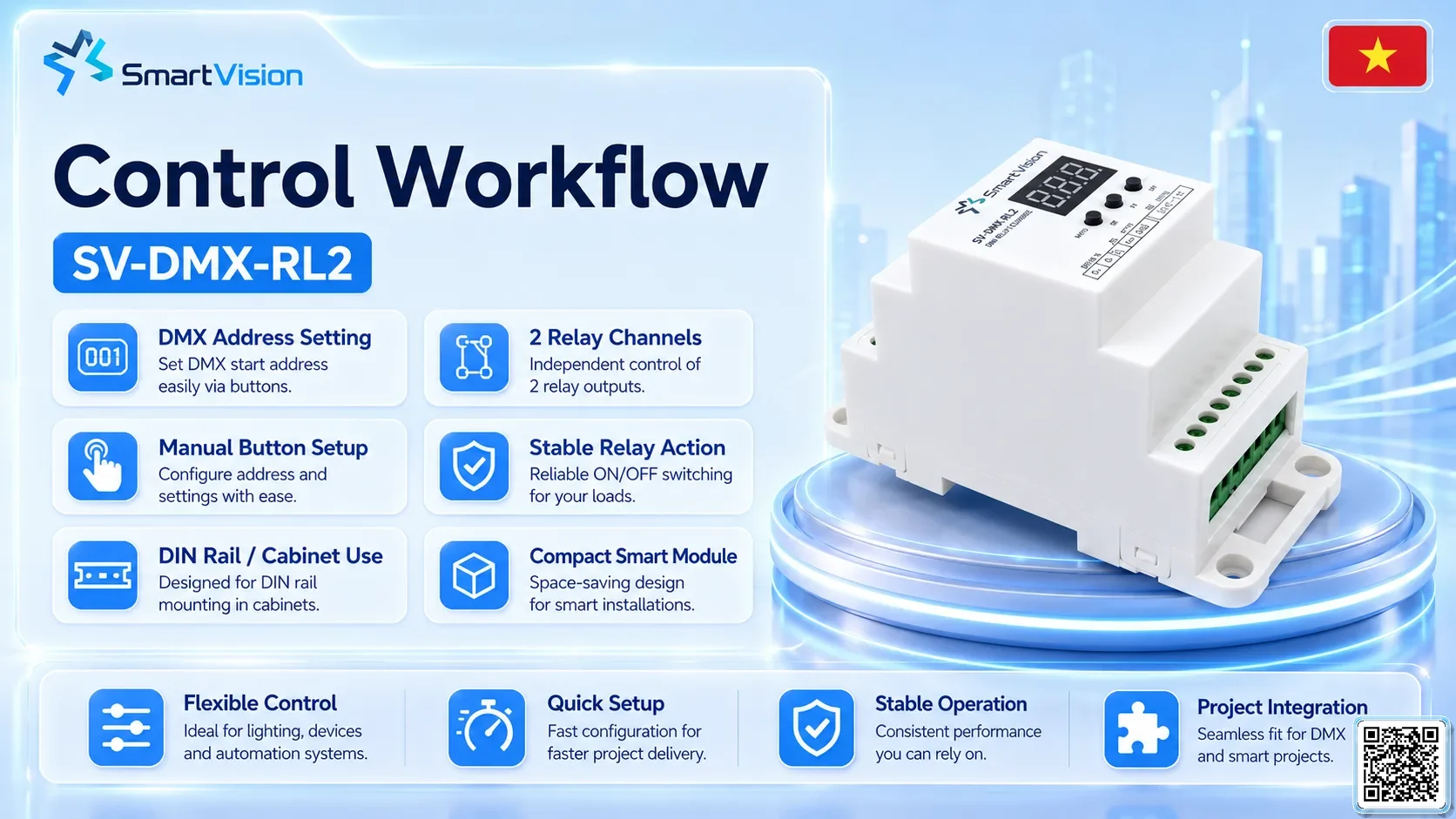 SV-DMX-RL2 SV-DMX-RL2 2-Channel DMX Relay DMX Controller, DMX fountain, DMX Nozzle, DMX Pumps, DMX software, DMX Lighting