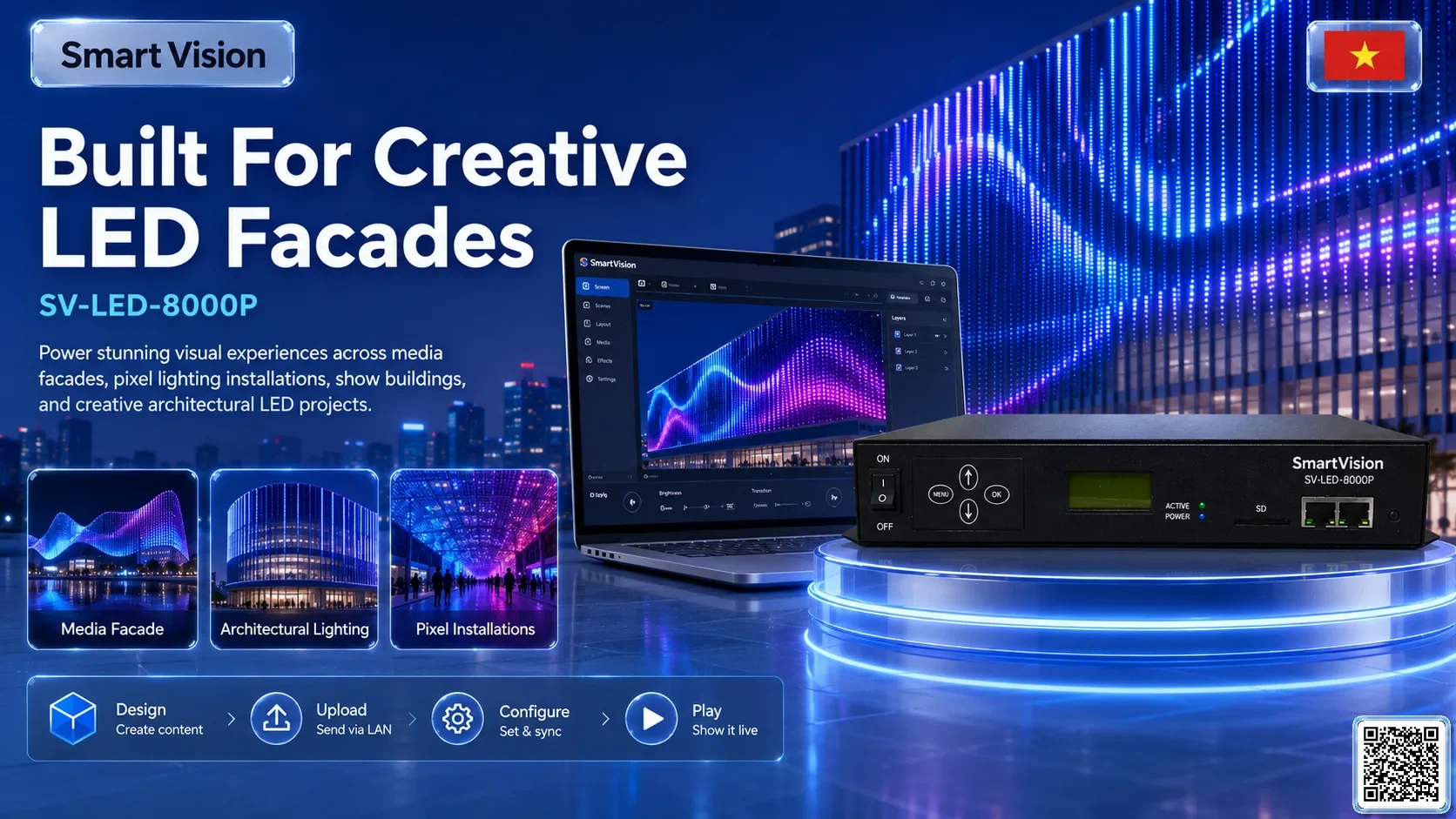 SV-LED-8000P SV-LED-8000P LED Master Controller DMX Controller, DMX fountain, DMX Nozzle, DMX Pumps, DMX software, DMX Lighting