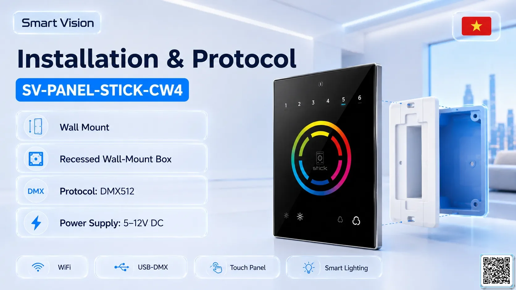 SV-PANEL-NATOUCH-1 SV-PANEL-NATOUCH-1 7-inch DMX Touch Screen DMX Controller, DMX fountain, DMX Nozzle, DMX Pumps, DMX software, DMX Lighting