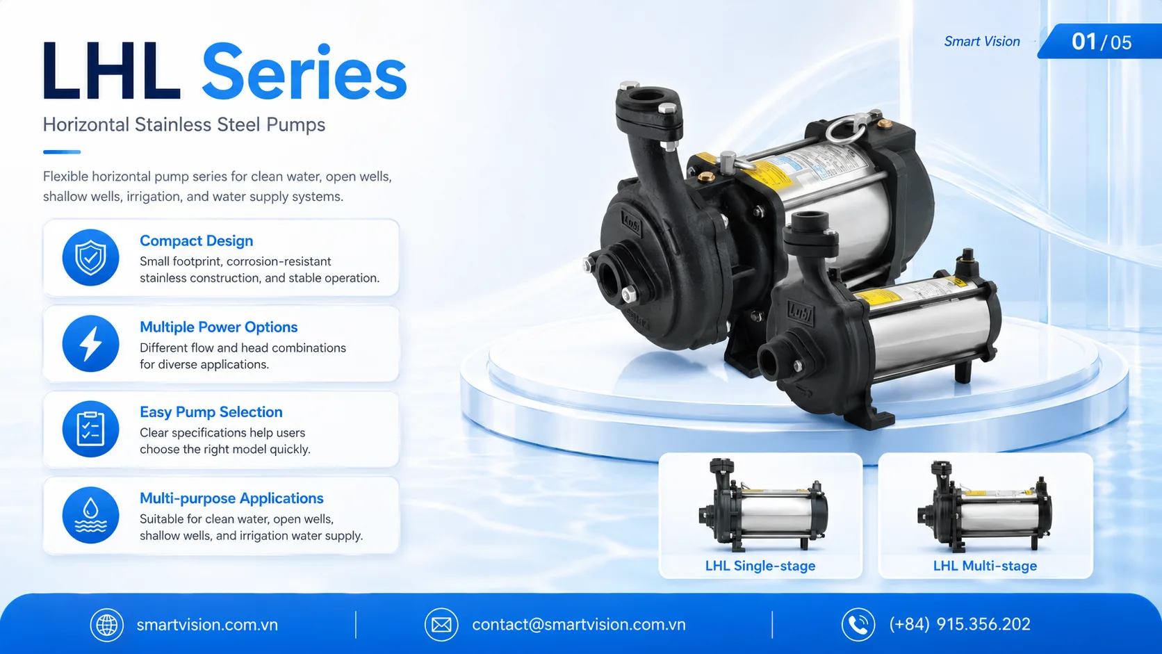 Sv Pmp Lubi Lhl Horizontal Submersible Pump hero 1