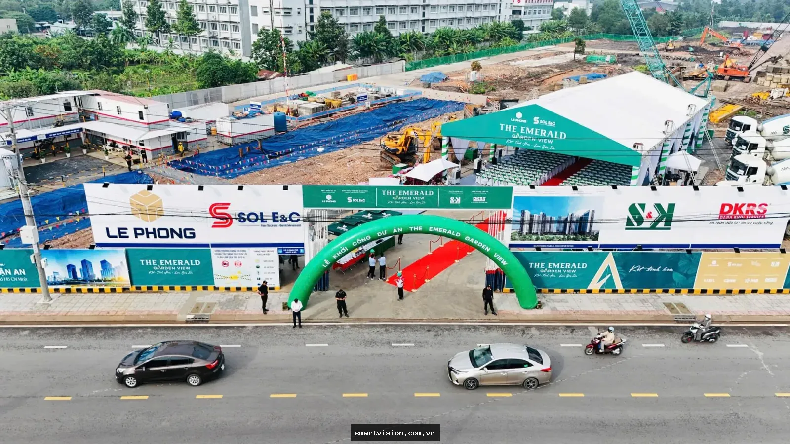THE EMERALD BOULEVARD – CẬP NHẬT TIẾN ĐỘ THÁNG 5/2026 – Hình ảnh thực tế, cập nhật thi công | THE EMERALD BOULEVARD