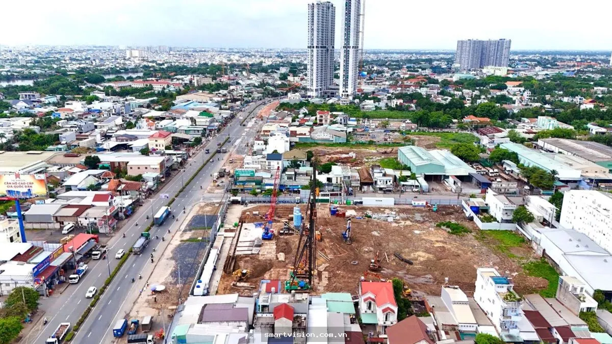 NHẬT KÝ TIẾN ĐỘ THE EMERALD BOULEVARD – THÁNG 3/2026 – Hình ảnh thực tế, cập nhật thi công | THE EMERALD BOULEVARD