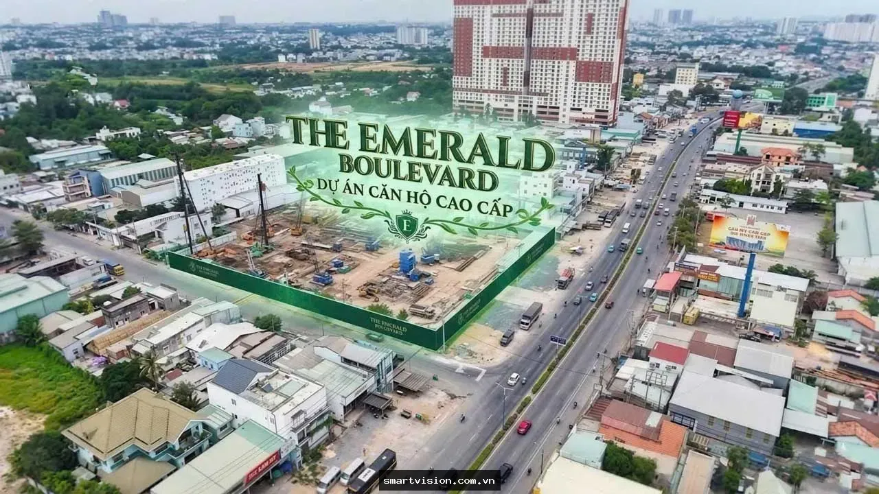 THE EMERALD BOULEVARD – CẬP NHẬT TIẾN ĐỘ THÁNG 5/2026 – Hình ảnh thực tế, cập nhật thi công | THE EMERALD BOULEVARD