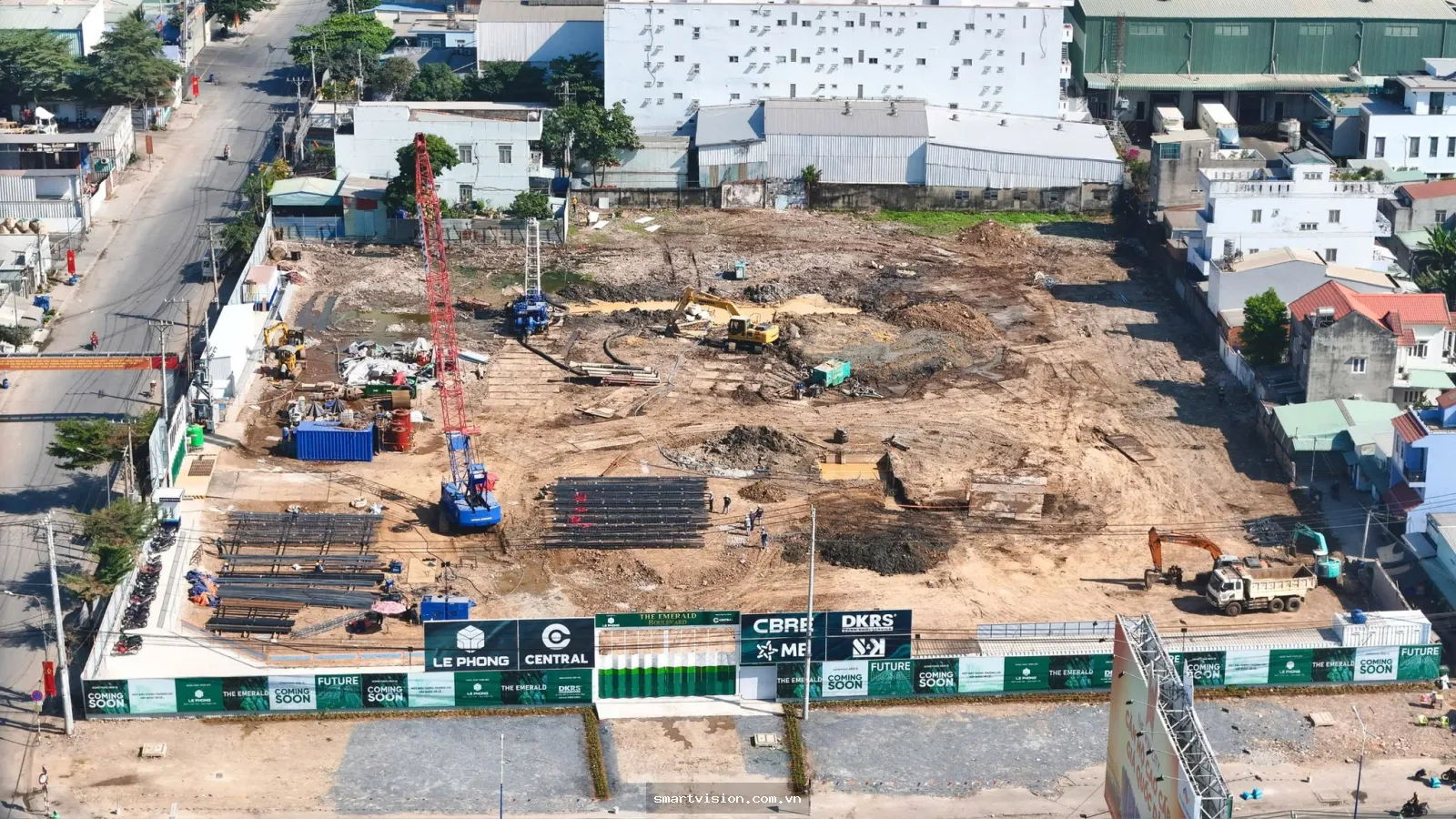 NHẬT KÝ TIẾN ĐỘ THE EMERALD BOULEVARD – THÁNG 2/2026 – Hình ảnh thực tế, cập nhật thi công | THE EMERALD BOULEVARD
