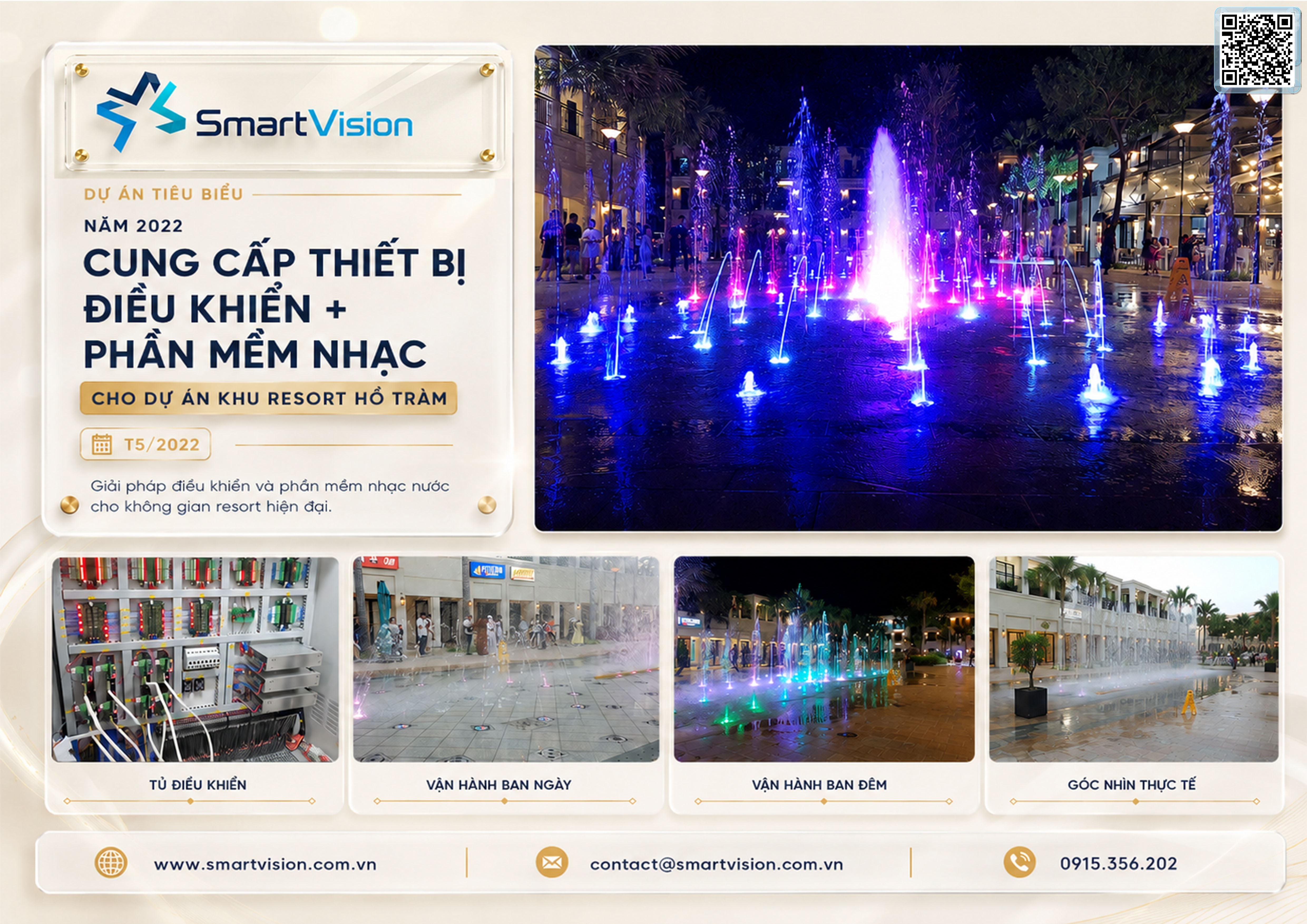 Khu resort Hồ Tràm brochure 1